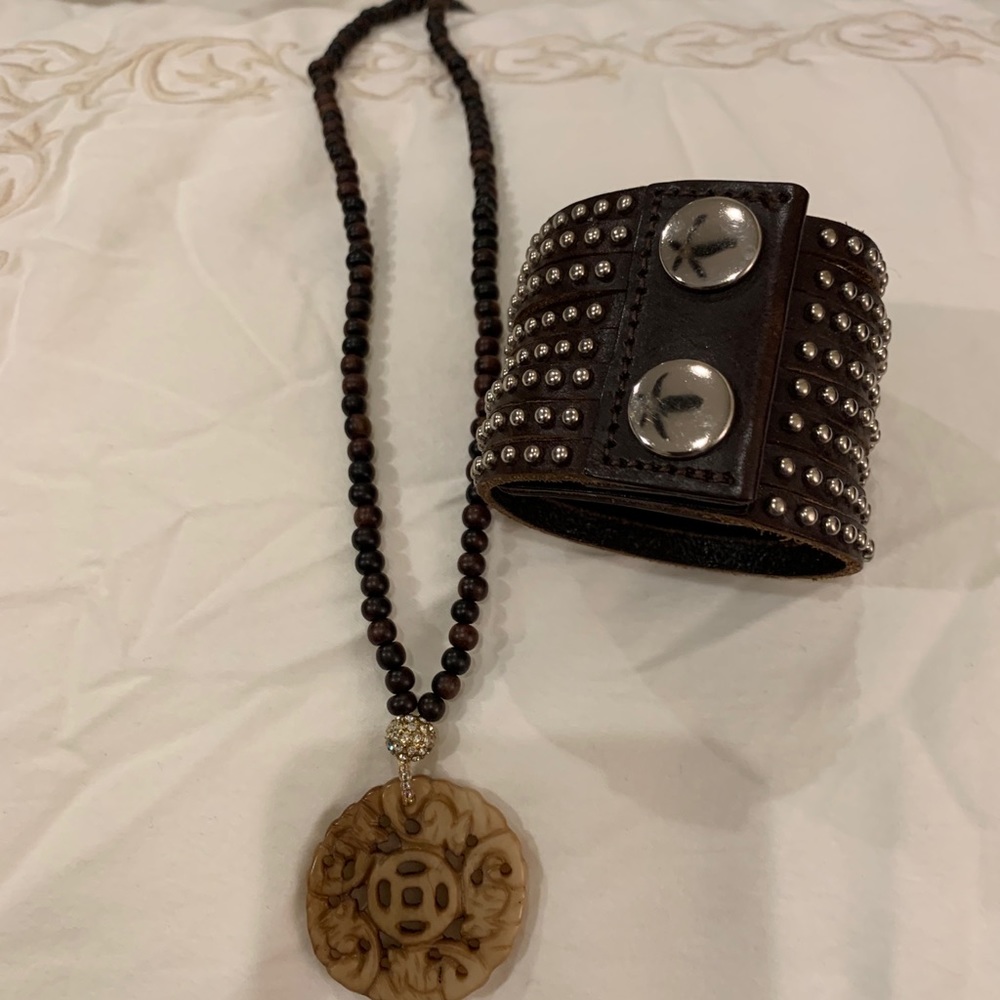 Necklace and bracelet